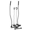 Twist Stair Stepper Exercise Machine with Rocking Handlebars, Cardio Climber Exercise Equipment with Hydraulic Resistance, LCD Display for Home Worko