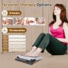 1Pc Rechargeable EMS Foot Massager for Neuropathy TENS Stimulator With 10Modes 50Intensities Remote Control For Muscle Relaxation Cramps Circulation G