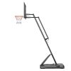 Basketball Hoop, 7.6-10 ft Adjustable Height Portable Backboard System, 54 inch Basketball Hoop & Goal, Kids & Adults Basketball Set with Wheels, Sta