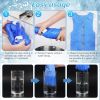 Cooling Vest for Men & Women - Water Activated Cooling Vest for Extreme Heat, Reusable PVA Safety Construction Work Vest for Outdoor Sports, Running