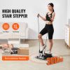 Stair Stepper, Mini Stepper for Exercise at Home, Hydraulic Fitness Stepper with Resistance Bands, Full Body Workout Cardio Equipment, Stair Climber